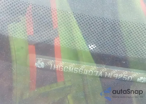 2007 Honda Accord 2.4 Lx из США, поврежденный, VIN 1HGCM56407A149250